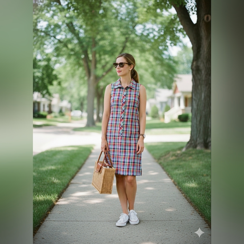 Kelly's Kids Dress Plaid